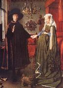Giovanni Aronolfini und seine Braut Giovanna Cenami Jan Van Eyck